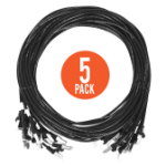 Intellinet 745055 networking cable Black 295.3" (7.5 m) Cat6 U/UTP (UTP)