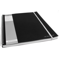 Image of Pukka Pukka Pad A4+ Wirebound Polypropylene Cover Meeting Pad...