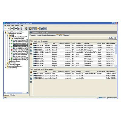 HPE ProCurve Mobility Manager 1.0 Network management