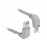 DeLOCK 85870 networking cable Grey 0.5 m Cat6a S/FTP (S-STP)