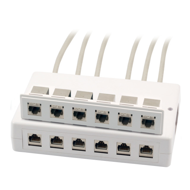 EU Product - Keystone Verteilerbox Aufputz 6/12 Port