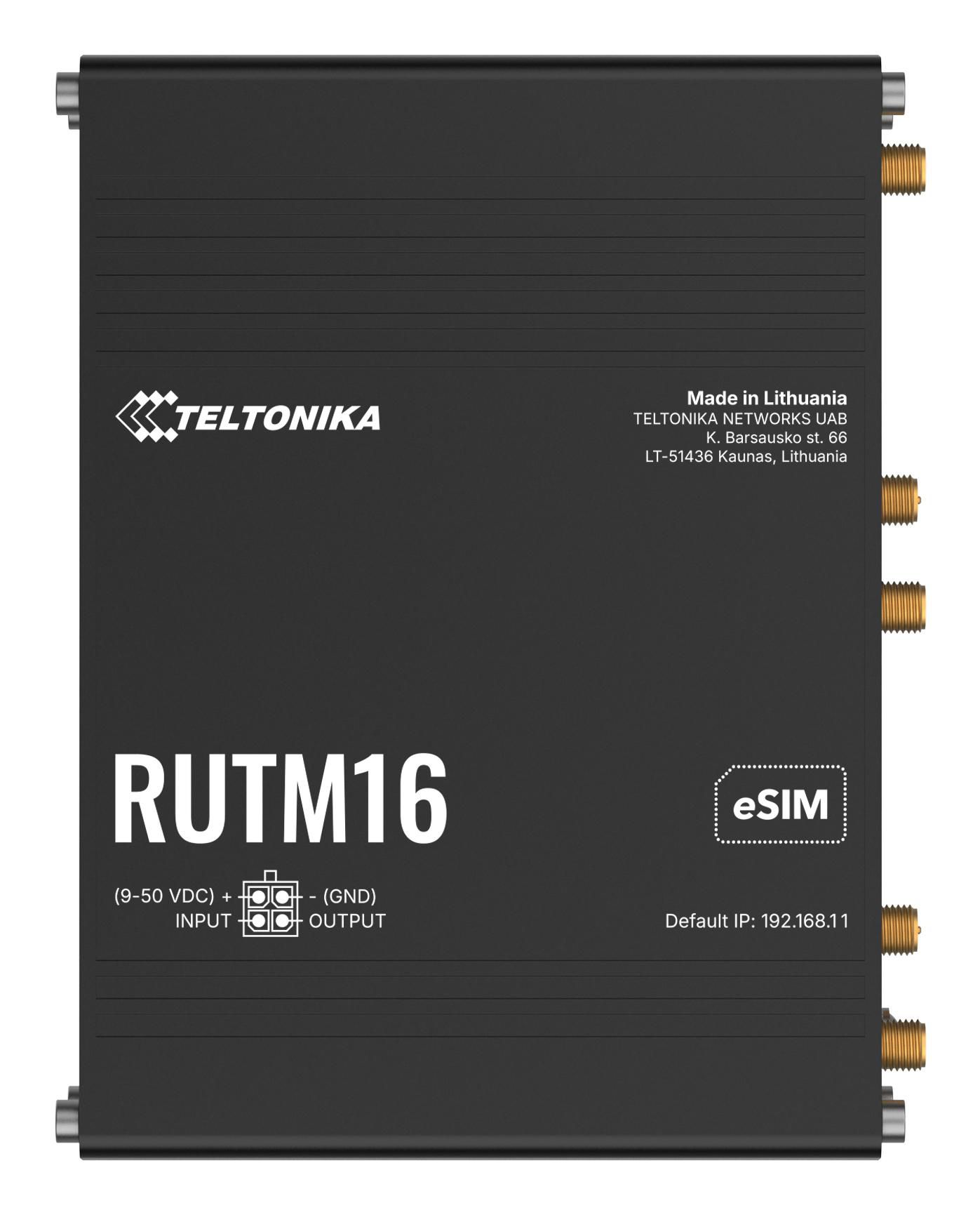 Teltonika Networks Rum16 (Glol. Eu Psu) 4G