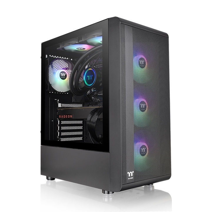 Image of Thermaltake S200 TG ARGB Midi Tower Black