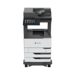 Lexmark MX826ADE 66PPM NW A4 DUPLEX HDD 10 ETASK USB OCR MONO MFP 1YR OS REPAIR NBD