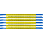 Brady SCNG-07-H cable marker Black, Yellow Nylon 300 pc(s)