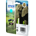 Epson C13T24324010/24XL Ink cartridge cyan high-capacity, 500 pages 8,7ml for Epson XP 750