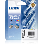 Epson C13T06624020/T066+T067 Ink cartridge black + color Blister Radio Frequency 35ml for Epson Stylus C 48