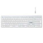 A4Tech Fstyler FBX50C keyboard Universal RF Wireless + Bluetooth White