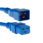 eNet Components C19C20-BL-6F-ENC power cable Blue 72" (1.83 m) C19 coupler C20 coupler