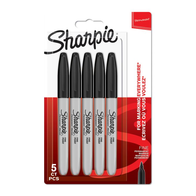 Image of Sharpie PERMANENT MARKER FINE BLK P5