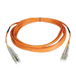 Tripp Lite N520-02M fiber optic cable 78.7" (2 m) LC OM2 Orange