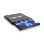 iStorage Kanguru QS Slim DVDRW DVD Burner - TAA Compliant