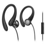 Philips TAA1105BK/00 headphones/headset Wired Ear-hook, In-ear Sports Black