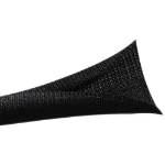 Label-the-cable Cable Tube Gebogen kabelgoot Zwart