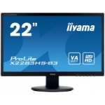 iiyama ProLite X2283HS-B3 LED display 54.6 cm (21.5") 1920 x 1080 pixels Full HD Black