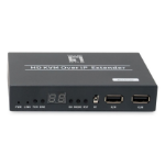 LevelOne HVE-6701R AV extender AV receiver Black