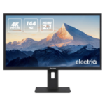 electriQ 28" 4K IPS UHD 144Hz Gaming and Business Monitor