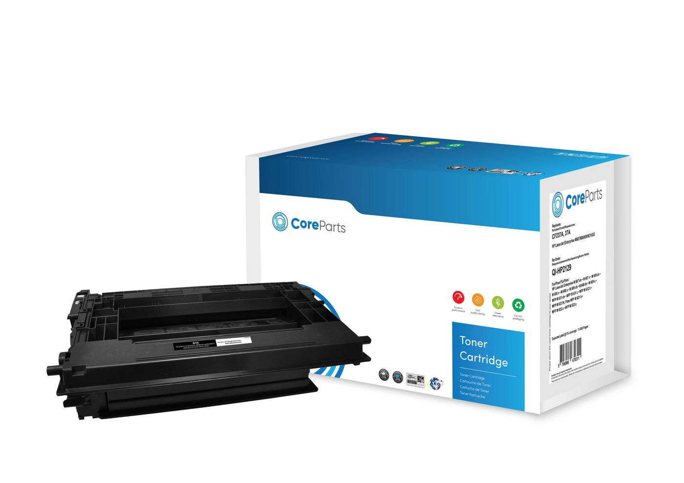 Image of CoreParts Toner Black CF237A