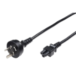 Microconnect PE150818 power cable Black 1.8 m Power plug type I C5 coupler