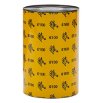 Zebra 6100 Wax/Resin thermal ribbon Black