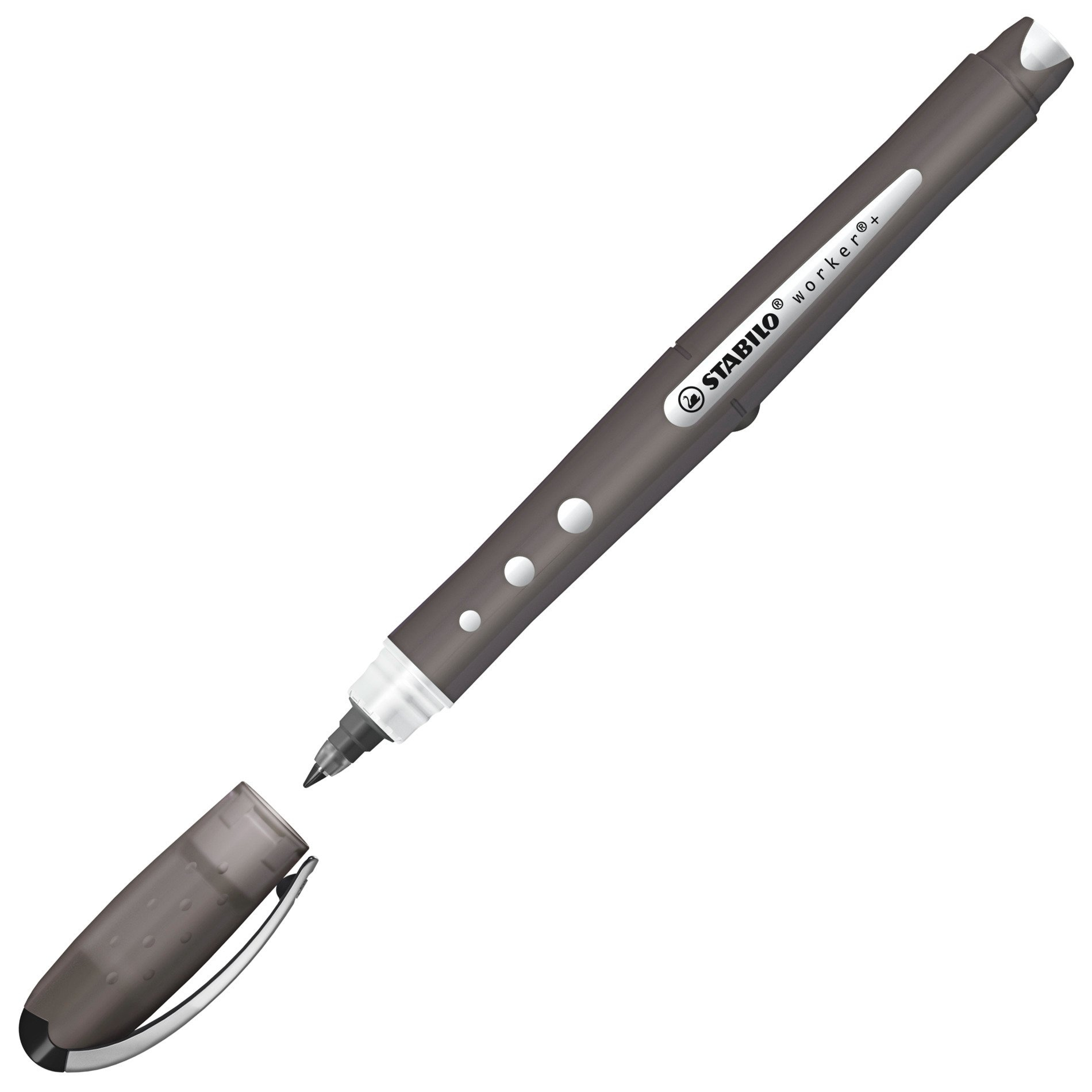 STABILO worker+ colorful Stick pen Black 1 pc(s)
