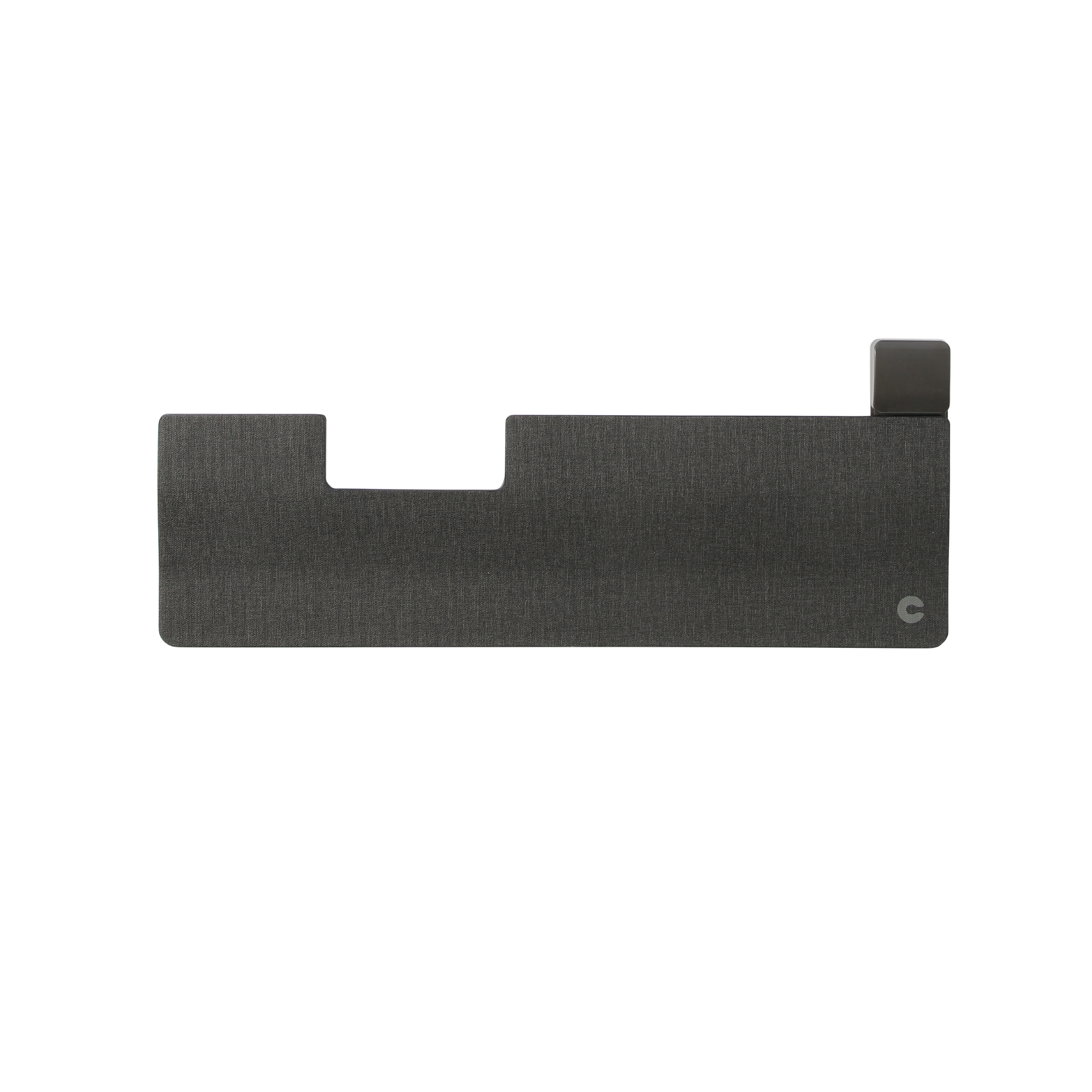Image of Contour Design The Extended wrist rest, Dark grey fabric