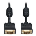 Ergotron SVGA/VGA Monitor Cable VGA cable 3 m VGA (D-Sub) Black