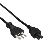 InLine notebook power cable, Italy plug to NB plug, 2.0m