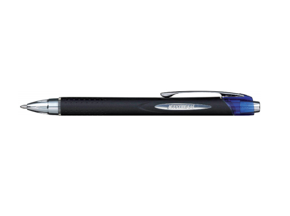 Image of Uni-Ball Jetstream Black Clip-on retractable ballpoint pen 1 pc(s)