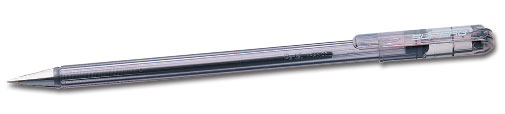 Image of Pentel Superb Medium Black Stick ballpoint pen 12 pc(s)