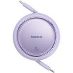 Baseus Free2Pull - 20 W USB-C to Lightning Retractable Cable, 1 m (purple)