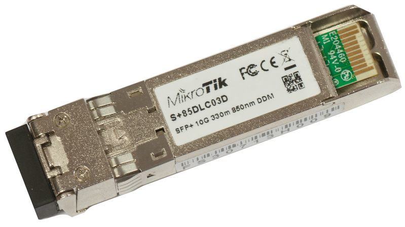 Image of Mikrotik S+85DLC03D network transceiver module Fiber optic 10000...