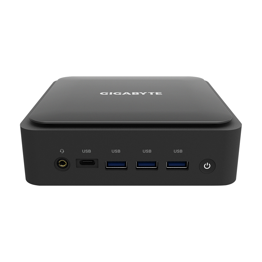 Gigabyte GB-BER5-5500 PC/workstation barebone Black 5500U 2.1 GHz