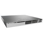 Cisco Catalyst WS-C3850-24T-L network switch Managed L3 Gigabit Ethernet (10/100/1000) Black, Grey