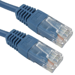 Cables Direct 0.15mtr CAT 5E Blue