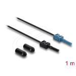 DeLOCK 91023 glasvezeladapter 1 stuk(s) Zwart, Blauw
