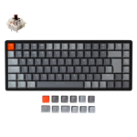 Keychron K2v2 keyboard Universal USB + Bluetooth QWERTY UK English Black, Grey