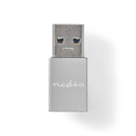 Nedis CCTB60925AL cable gender changer USB A USB C Silver