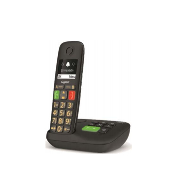 S30852-H2921-B101 UNIFY GIGASET OPENSTAGE S30852-H2921-B101 - Analog/DECT telephone - Wireless handset - Speakerphone - 150 entries - Caller ID - Black