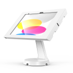 Compulocks iPad 10th-11th (A16) Gen, Apex Enclosure Mast Counter Stand - White