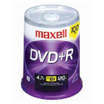 Maxell DVD+R 4.7 GB 100 pcs