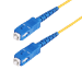 StarTech.com 100m (328ft) SC to SC (UPC) OS2 Single Mode Simplex Fiber Optic Cable, 9/125Âµm, 40G/100G, Bend Insensitive, Low Insertion Loss, LSZH Fiber Jumper Cord