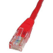 Cables Direct 0.5m CAT5e UTP networking cable Red