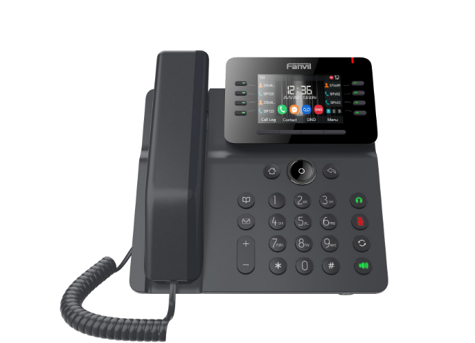 Image of Fanvil V64 IP phone Black 12 lines LCD Wi-Fi
