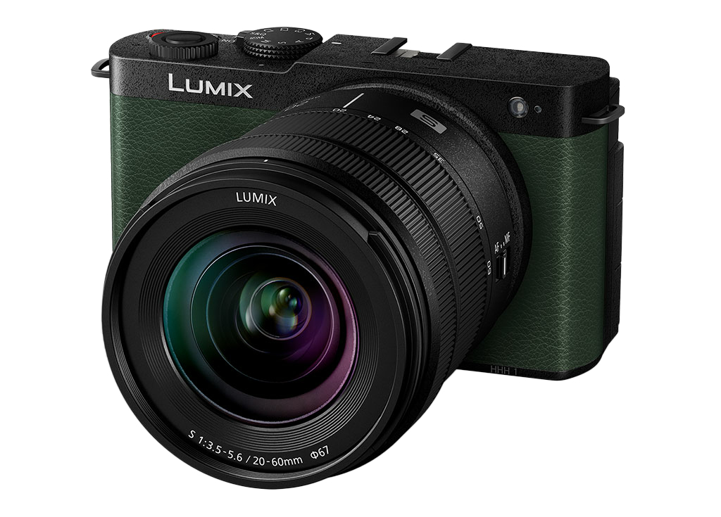 Panasonic Lumix S9 + 20-60mm F3.5-5.6 Lens Compact camera 24.2 MP CMOS 12000 x 8000 pixels Green