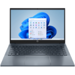HP Pavilion 14-ec1425nd AMD Ryzen™ 7 5825U Laptop 35,6 cm (14") Full HD 8 GB DDR4-SDRAM 512 GB SSD Wi-Fi 5 (802.11ac) Windows 11 Home Blauw