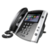 POLY 601 IP phone Black 16 lines LCD