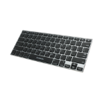 iogear KeySlate keyboard Bluetooth QWERTY English Silver