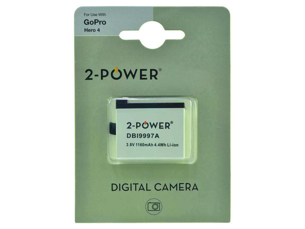 2-Power Camera Battery 3.8V 1160mAh 4.4Wh