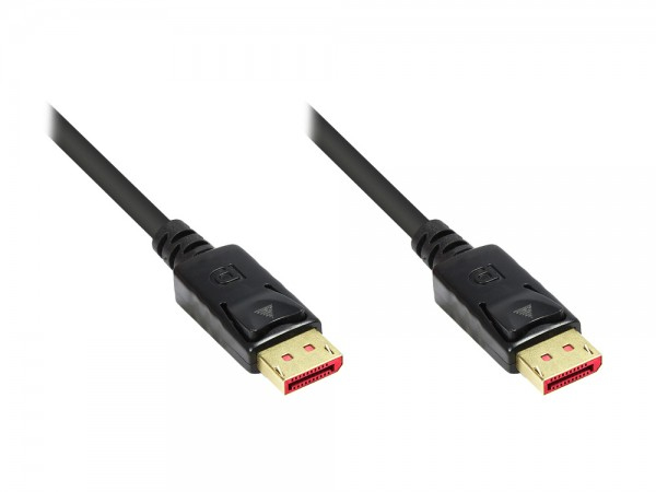 Alcasa 4814-005S DisplayPort cable 0.5 m Black